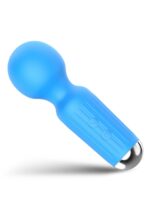 stymulator rechargeable mini masager usb 20 functions blue - galeria 1