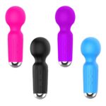 stymulator rechargeable mini masager usb 20 functions blue - galeria 5