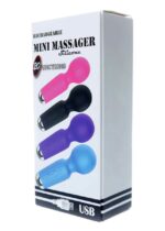 stymulator rechargeable mini masager usb 20 functions blue - galeria 6