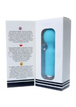 stymulator rechargeable mini masager usb 20 functions blue - galeria 7