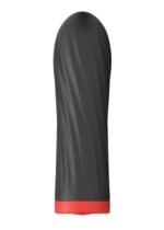 stymulator rechargeable silicone touch vibrator usb 10 functions black - zdjęcie produktu