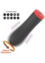 stymulator rechargeable silicone touch vibrator usb 10 functions black - galeria 1