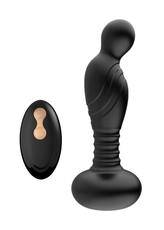 stymulator striking prostate massager usb 10 functions remote control - zdjęcie produktu