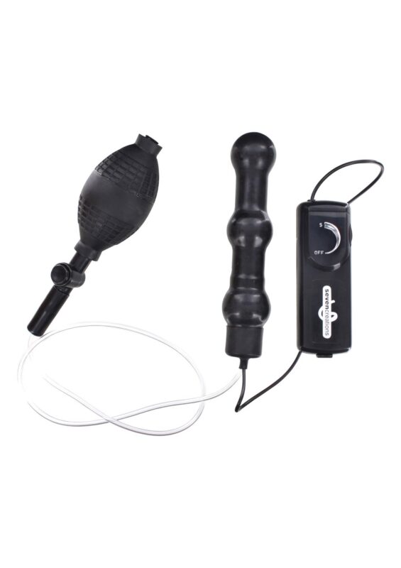 zepplin inflatable anal wand black - zdjęcie produktu