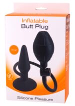inflatable butt plug s black - galeria 1