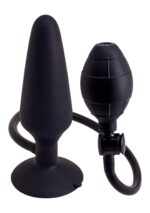 inflatable butt plug l black - zdjęcie produktu