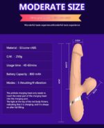 wibrator basia thtusting vibrator 2 in 1 tongue vibrators usb - galeria 7