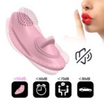 wibrator strap on vibrator 01 pink - galeria 2