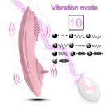 wibrator strap on vibrator 01 pink - galeria 3