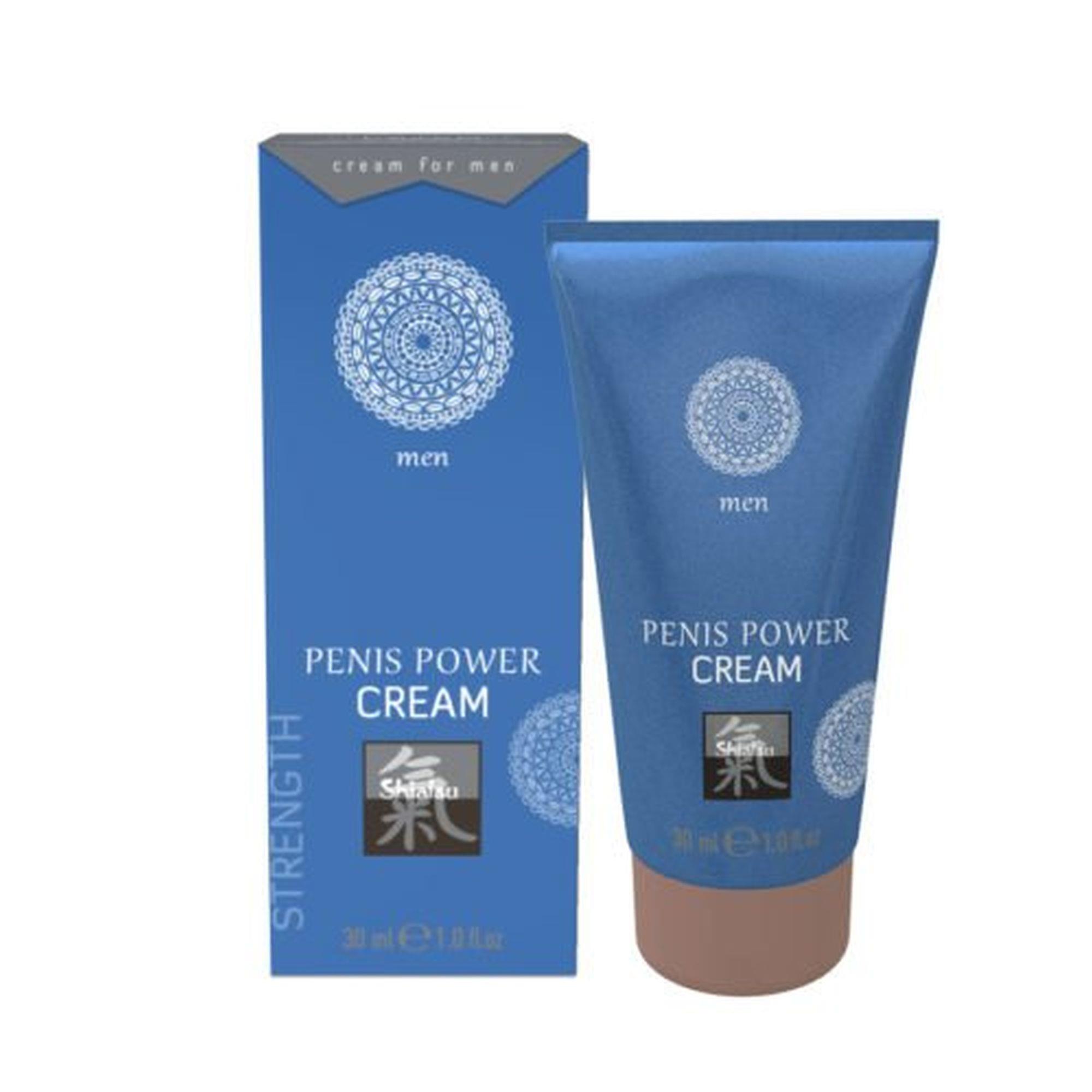 3-67202 Żel/sprej-Shiatsu Penis Power Cream Men 30ml. - obrazek 1