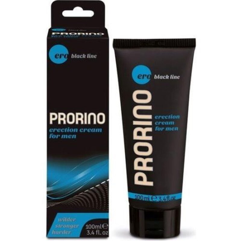 zel sprej ero prorino black line erection cream for men 100 ml - zdjęcie produktu