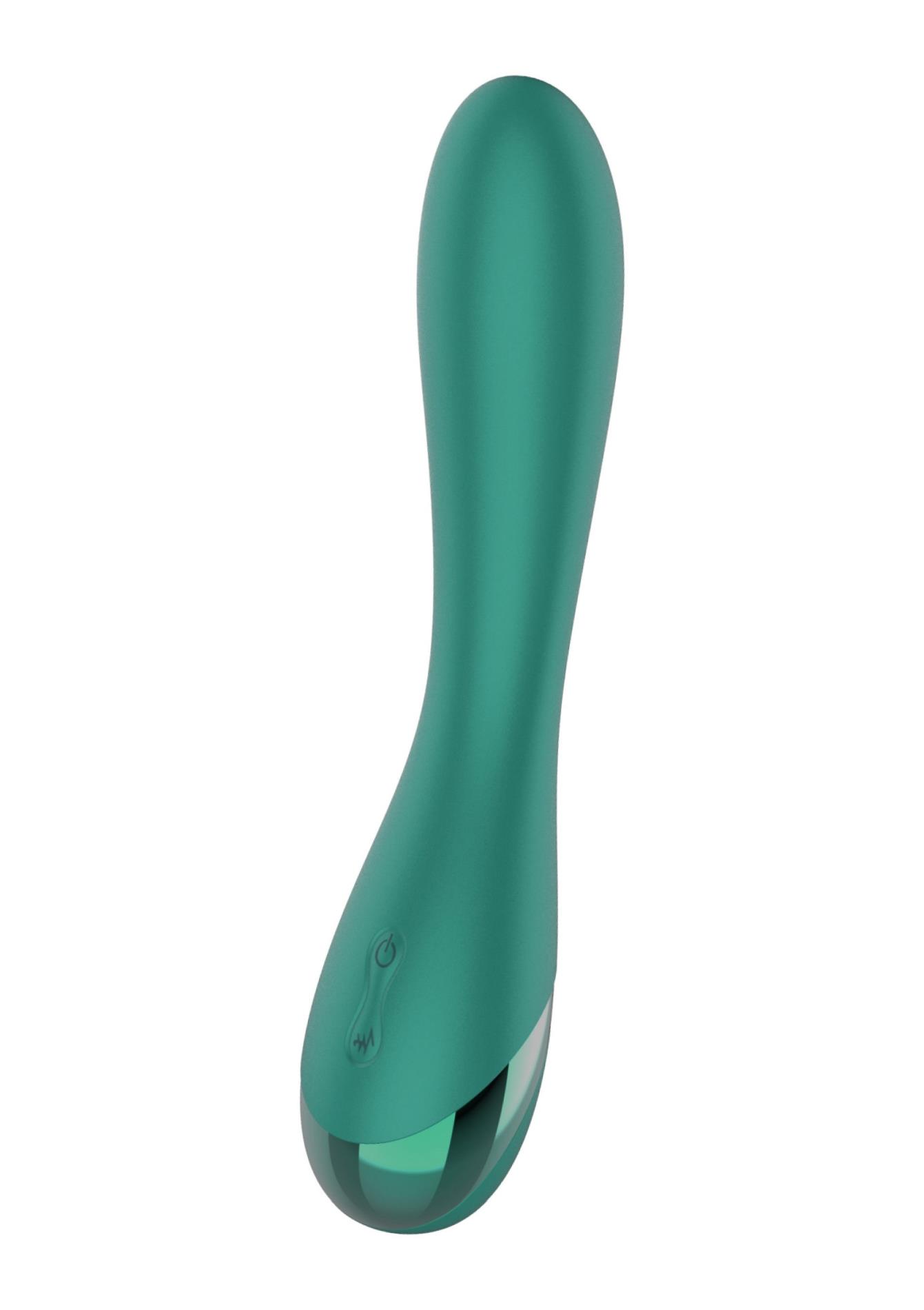30-11127-X-GREEN Xocoon Timeless Love G-Spot Vibrator - obrazek 1