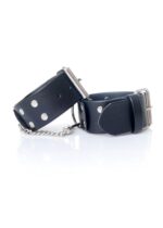 fetish b series handcuffs with studs 4 cm - galeria 2