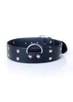 fetish b series collar with studs 4 cm - zdjęcie produktu