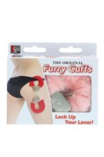 dream toys handcuffs with plush pink - zdjęcie produktu