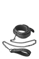 blaze collar leash diamond black - galeria 1