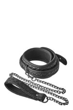 blaze collar leash diamond black - galeria 2