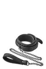 blaze collar leash diamond black - galeria 3