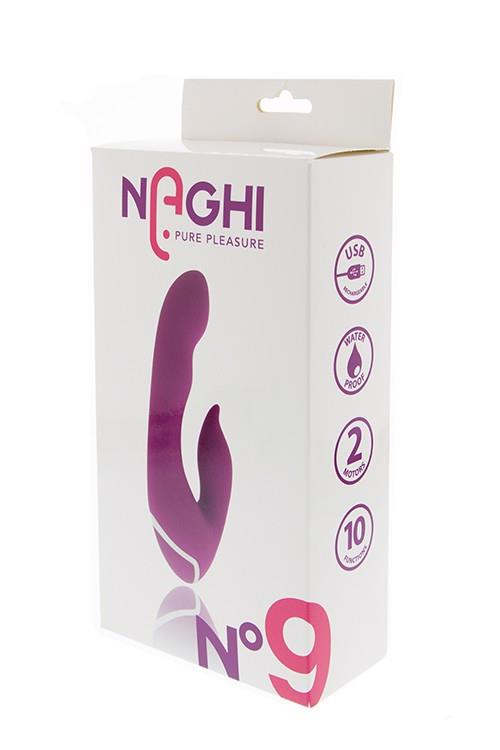 35-530009 NAGHI NO.9 RECHARGEABLE DUO VIBRATOR - obrazek 1
