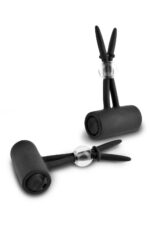 fetish fantasy series limited edition vibrating silicone nipple lassos black - zdjęcie produktu