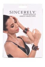 sportsheets amber hand cuffs - galeria 4