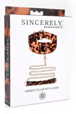 sportsheets amber collar and leash - zdjęcie produktu