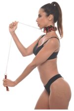 sportsheets amber collar and leash - galeria 2