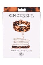 sportsheets amber collar and leash - galeria 3