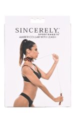 sportsheets amber collar and leash - galeria 4