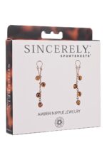 sportsheets amber nipple jewelry - zdjęcie produktu