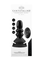 ribbly with suction cup and remote 10 speed black - zdjęcie produktu