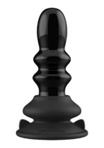 ribbly with suction cup and remote 10 speed black - galeria 1