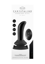 prickly with suction cup and remote 10 speed black - zdjęcie produktu