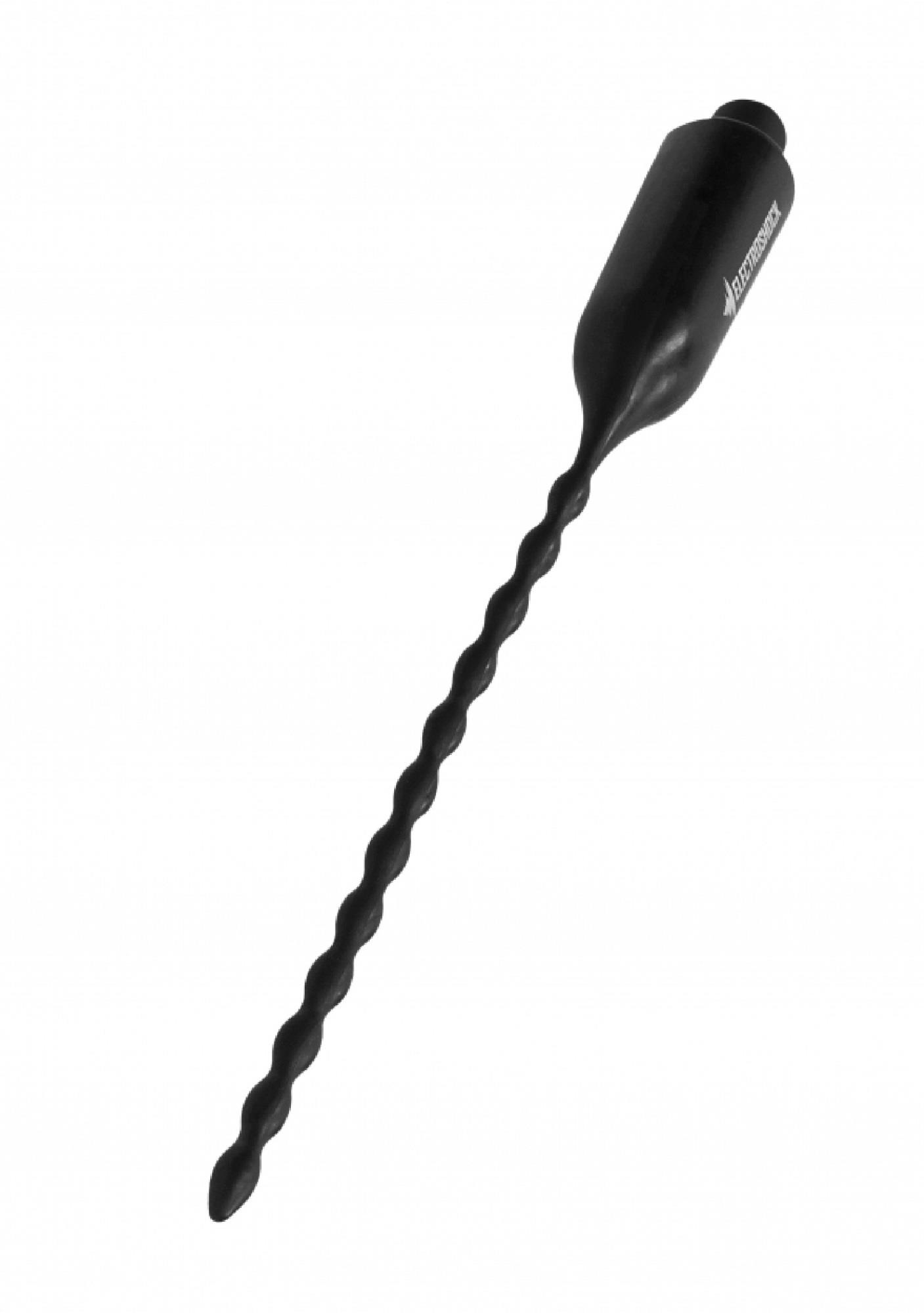 36-ELC021BLK e stimulation vibrating urethral sounding plug black - zdjęcie produktu