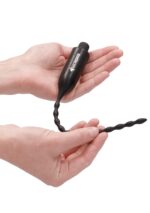 e stimulation vibrating urethral sounding plug black - galeria 12