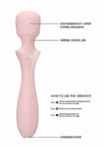 loveline massage wand jiggle pink - galeria 8