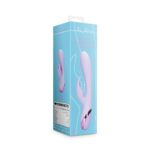 smooth silicone rabbit vibrator digital lavender - galeria 1