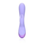 smooth silicone rabbit vibrator digital lavender - galeria 4