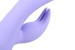 smooth silicone rabbit vibrator digital lavender - galeria 6