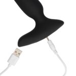 beaded vibrating anal plug with remote control - galeria 8