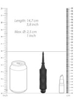 circe abs bullet with sleeve 10 speeds black - galeria 5