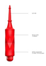 circe abs bullet with sleeve 10 speeds red - galeria 4