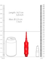 circe abs bullet with sleeve 10 speeds red - galeria 5