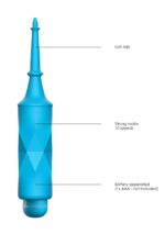 circe abs bullet with sleeve 10 speeds turqiose - galeria 4