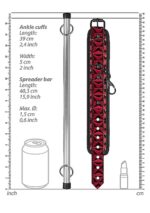 luxury spreader bar burgundy - galeria 3