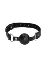 breathable ball gag with nipple clamps - galeria 2