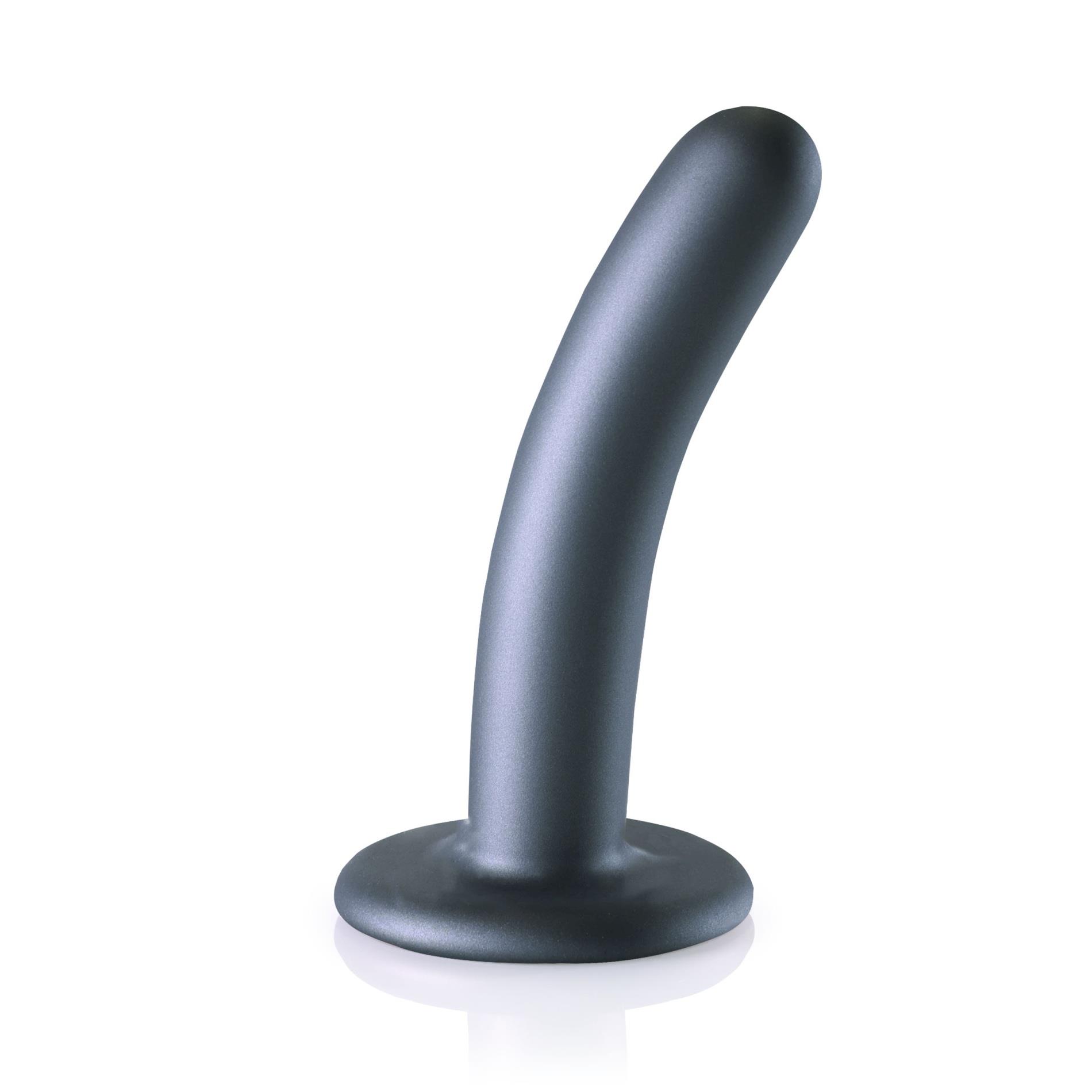 36-OU819GUN Smooth Silicone G-Spot Dildo - 5'' / 12 cm - obrazek 1