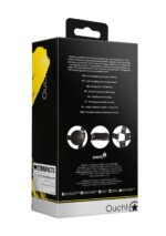 head harness with solid ball gag black - galeria 2