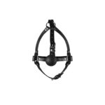 head harness with solid ball gag black - galeria 7