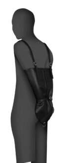 zip up full sleeve arm restraint black - galeria 12